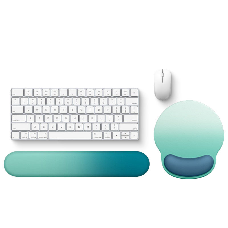 Gradient Non-Slip Keyboard & Mouse Wrist Support Pads