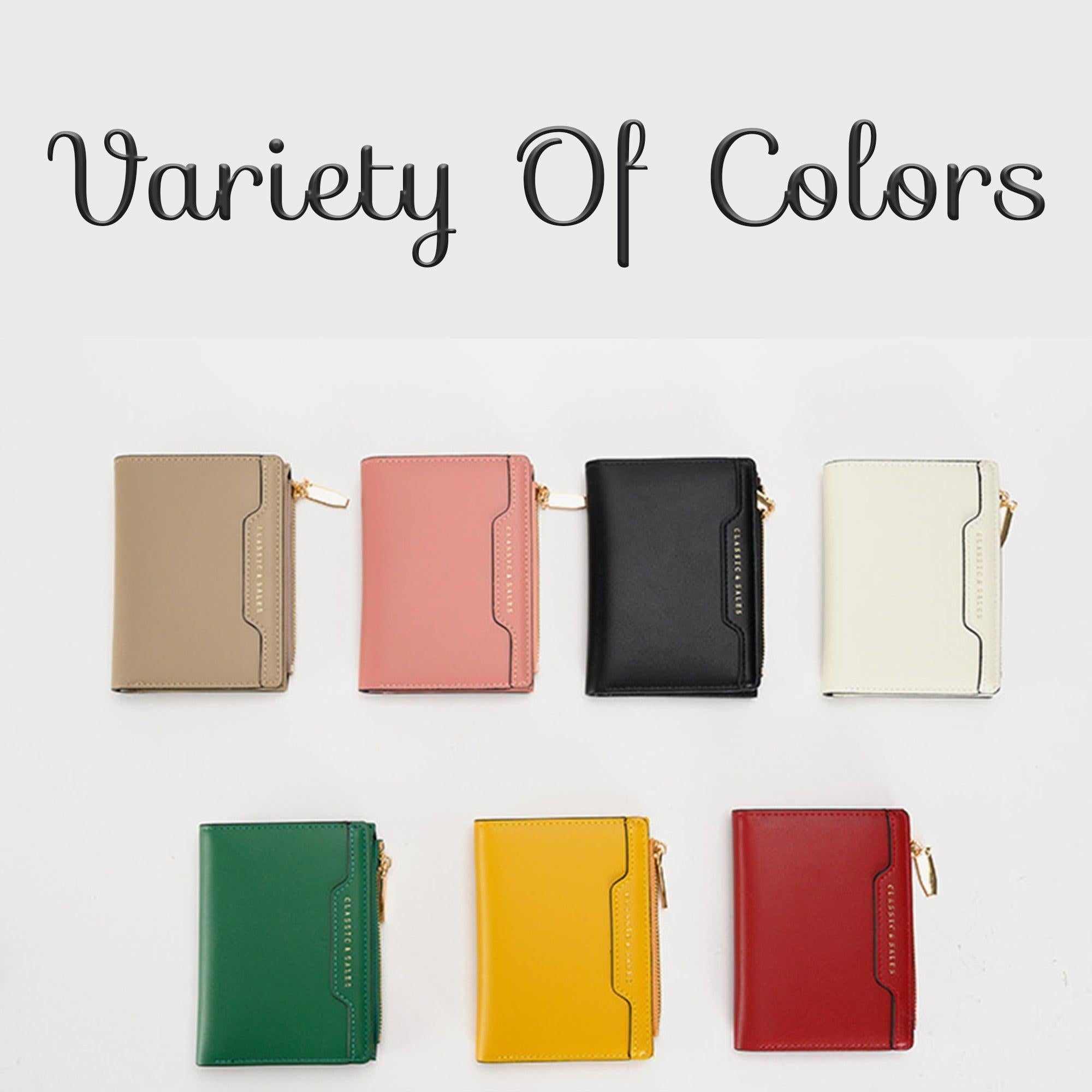 Women's Leather Compact Wallet-DIVERSITY