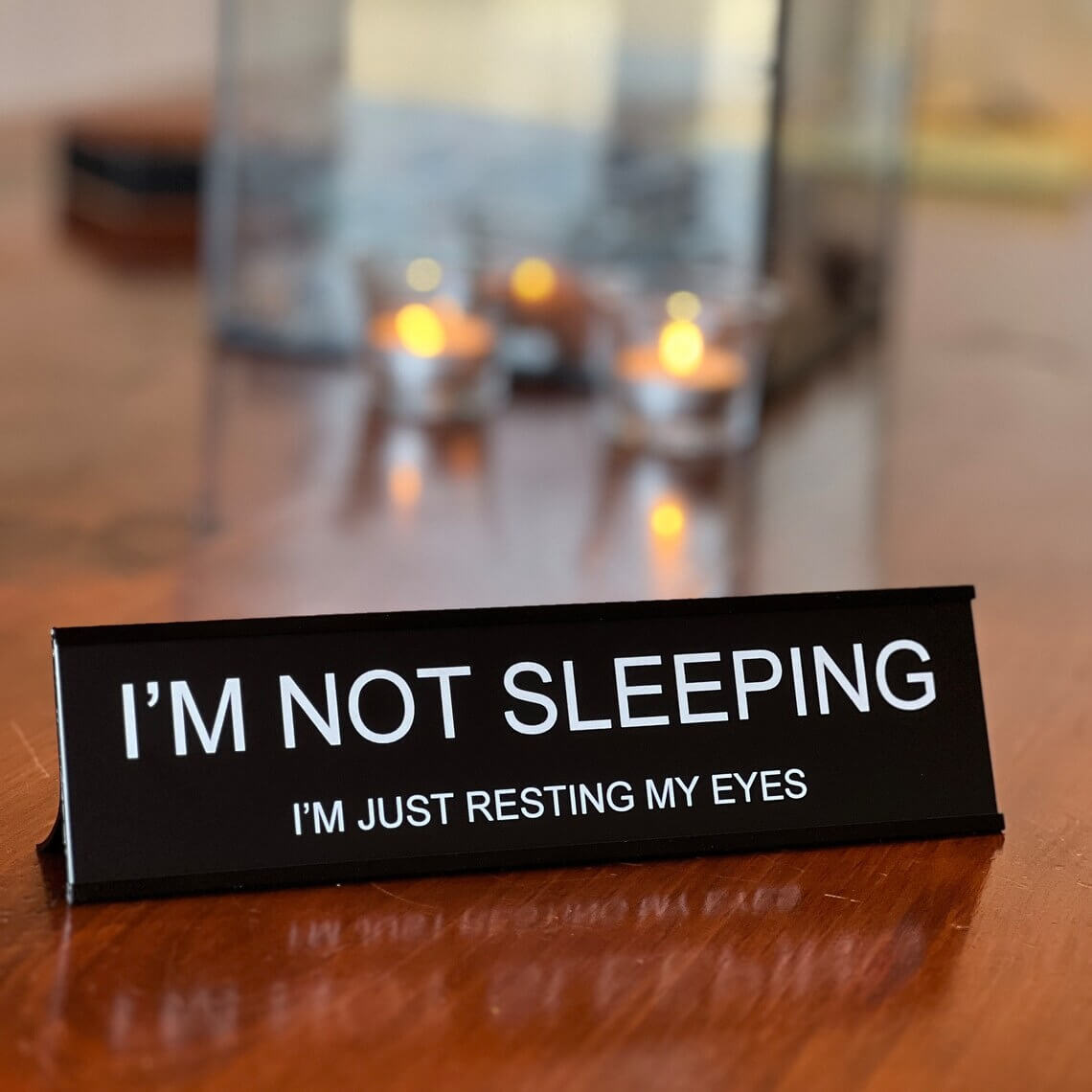 Funny Desk Name Plate