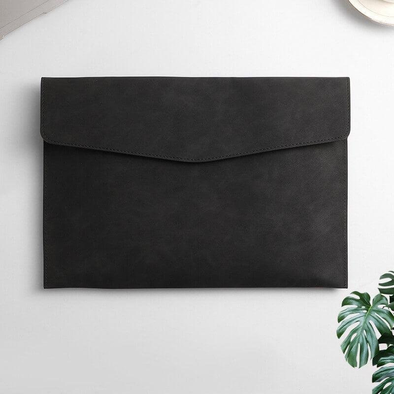 Faux Leather Document File Case