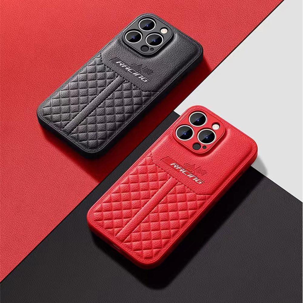 Pattern Leather iPhone Case-DIVERSITY