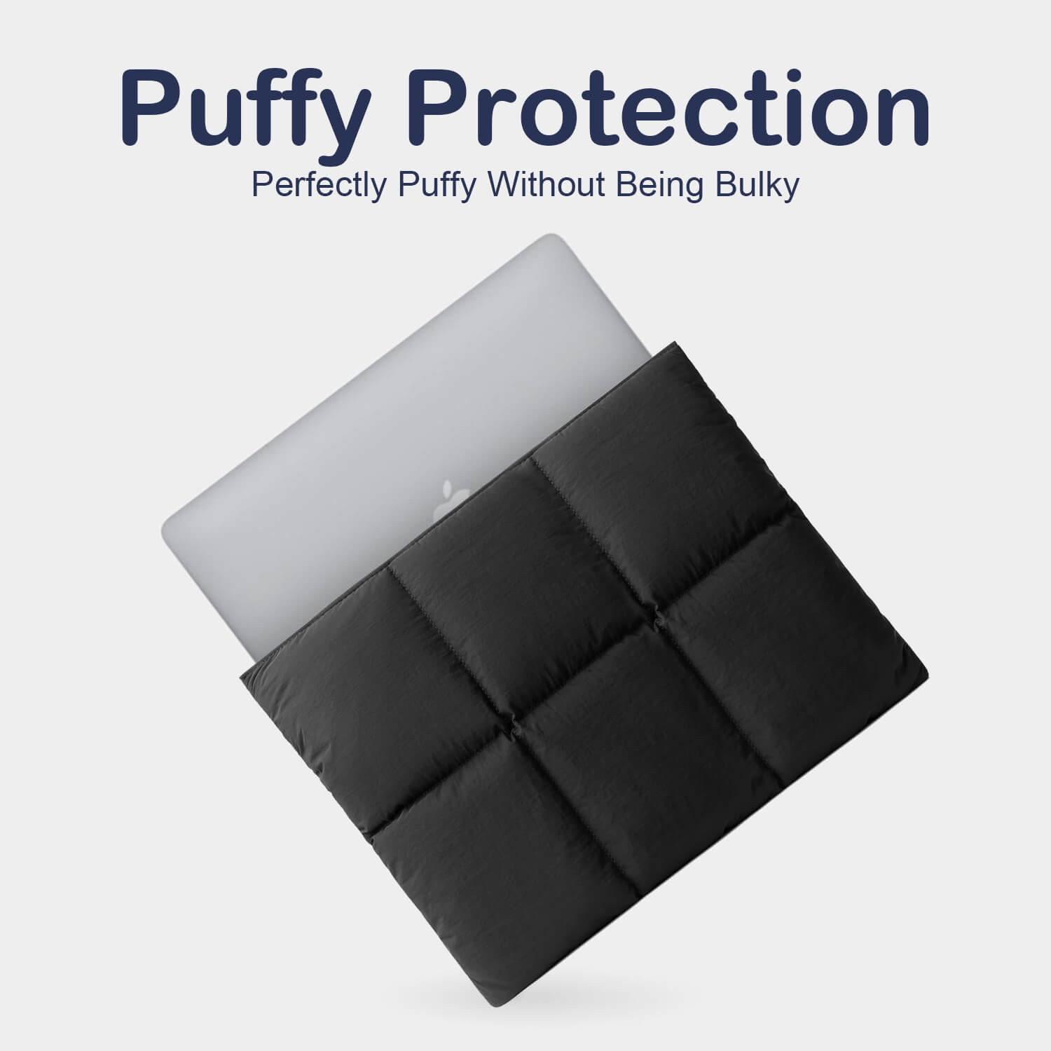 Puffy Laptop Sleeve - Deep Blue