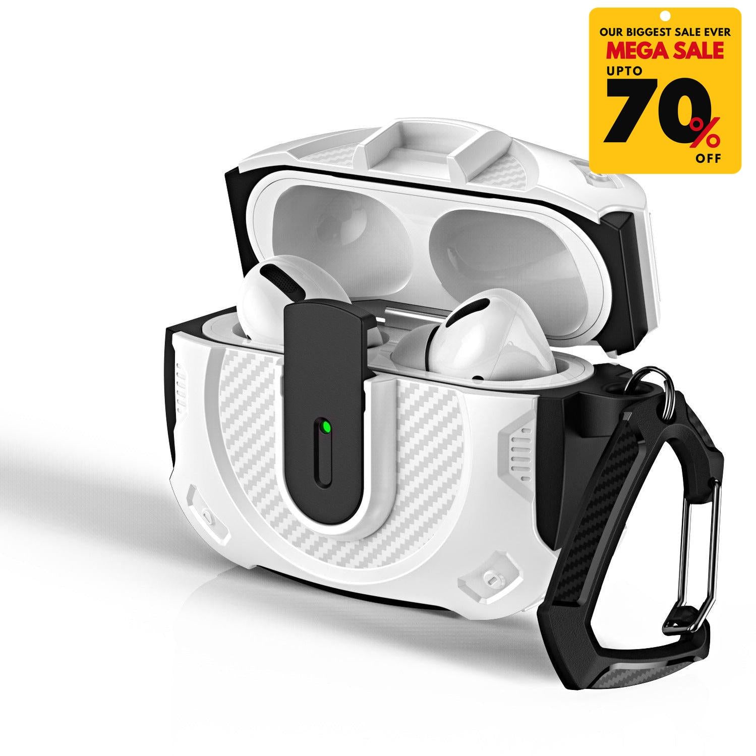 TitanX AirPods Case - Silver