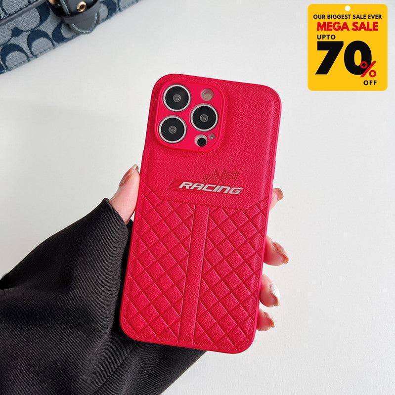 Pattern Leather iPhone Case-DIVERSITY