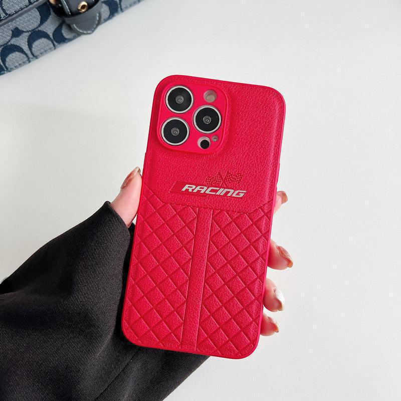 Pattern Leather iPhone Case-DIVERSITY