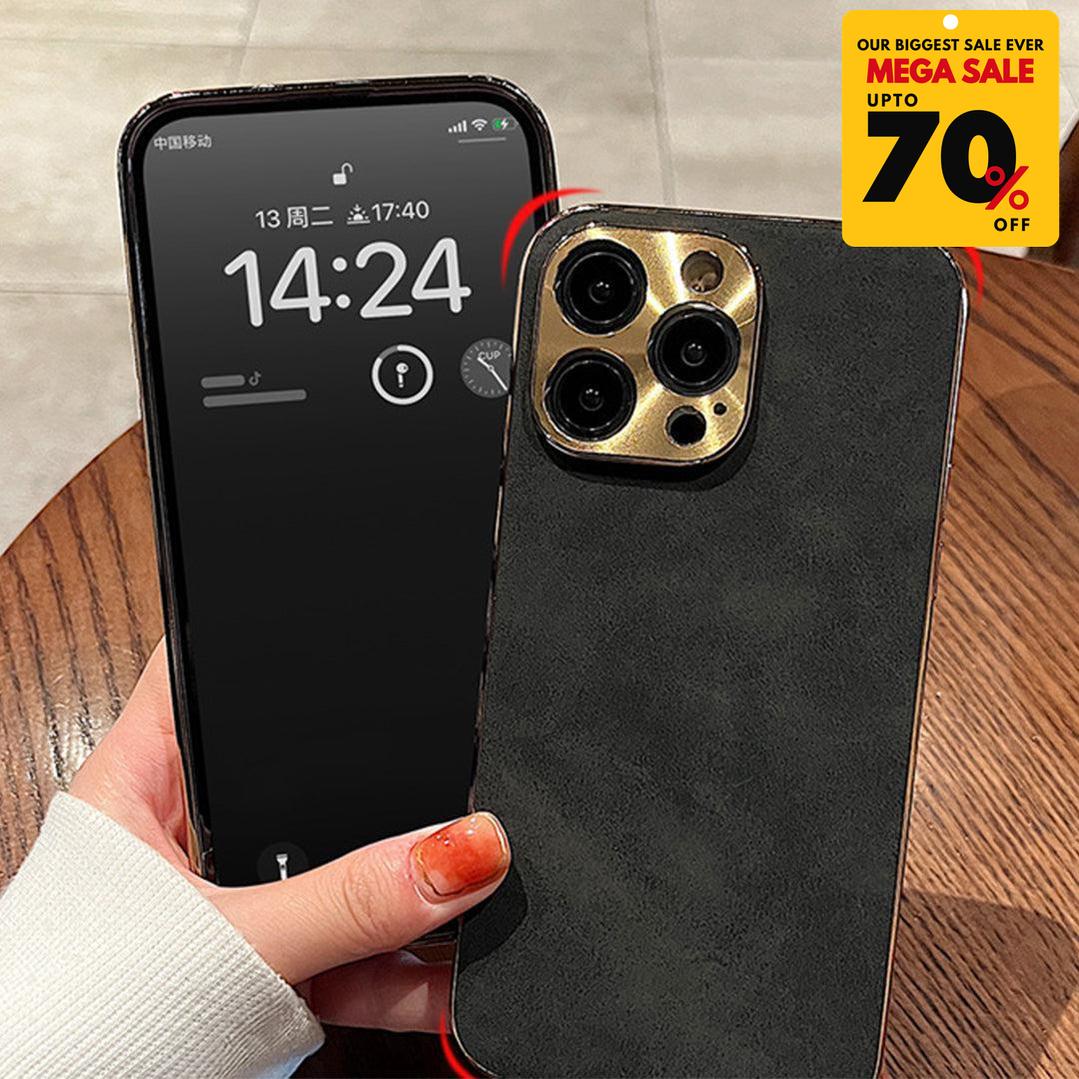 Suede Leather iPhone Case-DIVERSITY