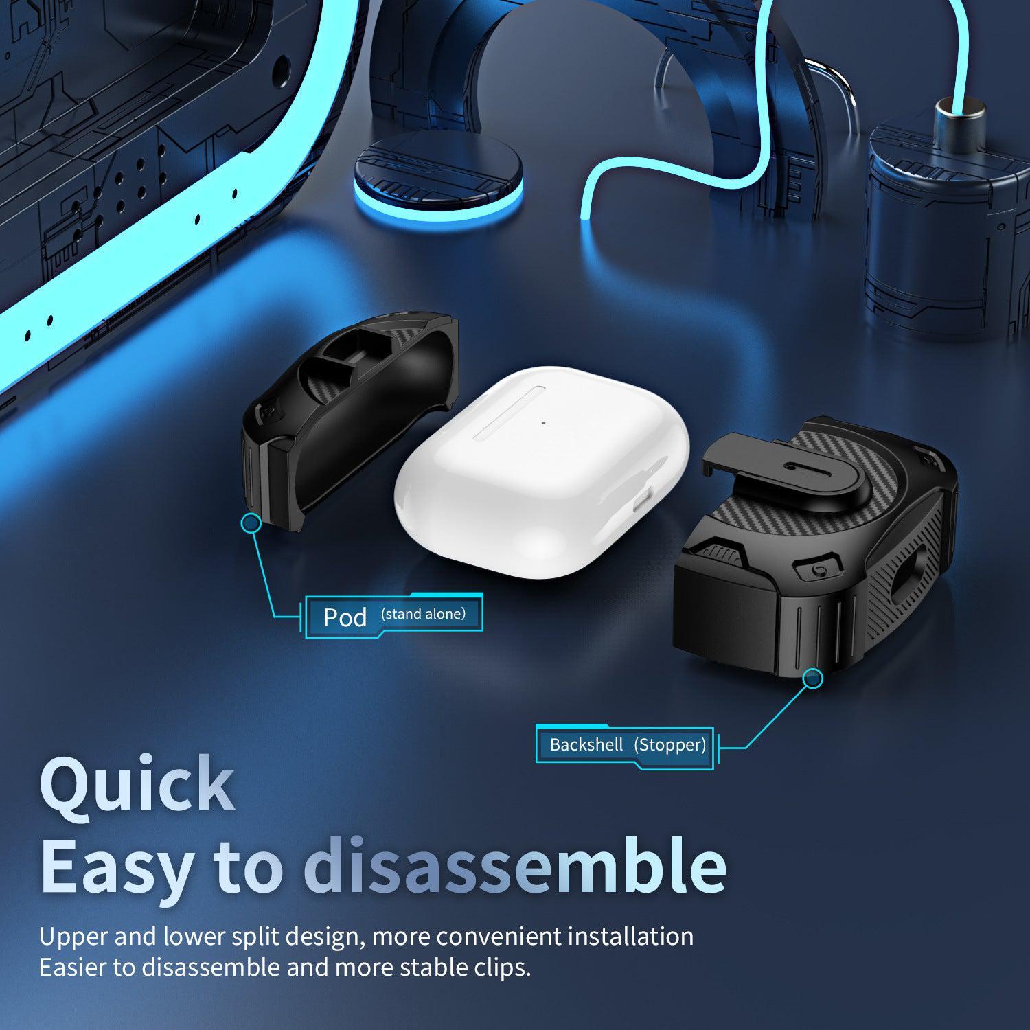 TitanX AirPods Case - Black