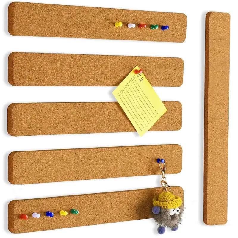 Self-Adhesive Long Cork Board Strips