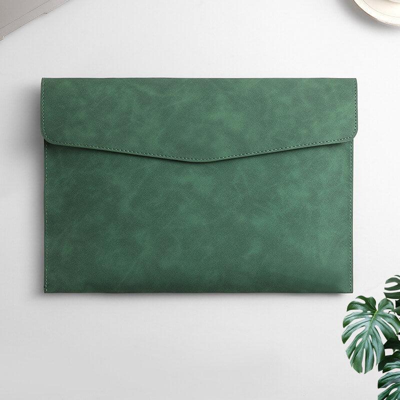 Faux Leather Document File Case