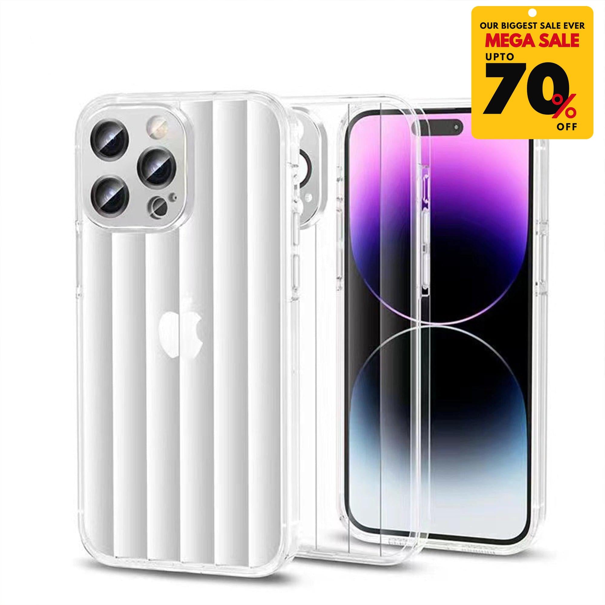 Stripe iPhone Case-DIVERSITY