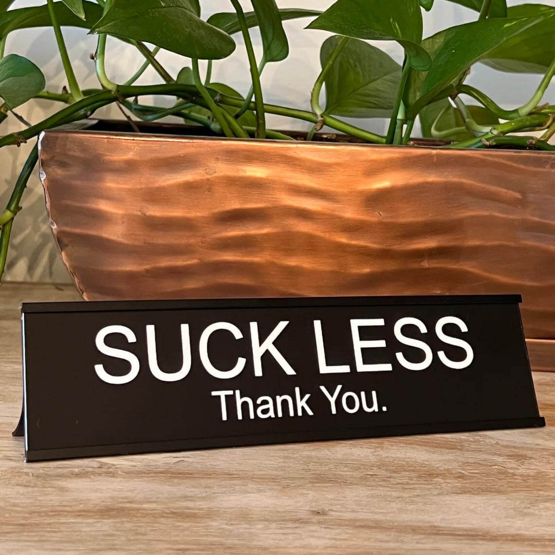 Funny Desk Name Plate