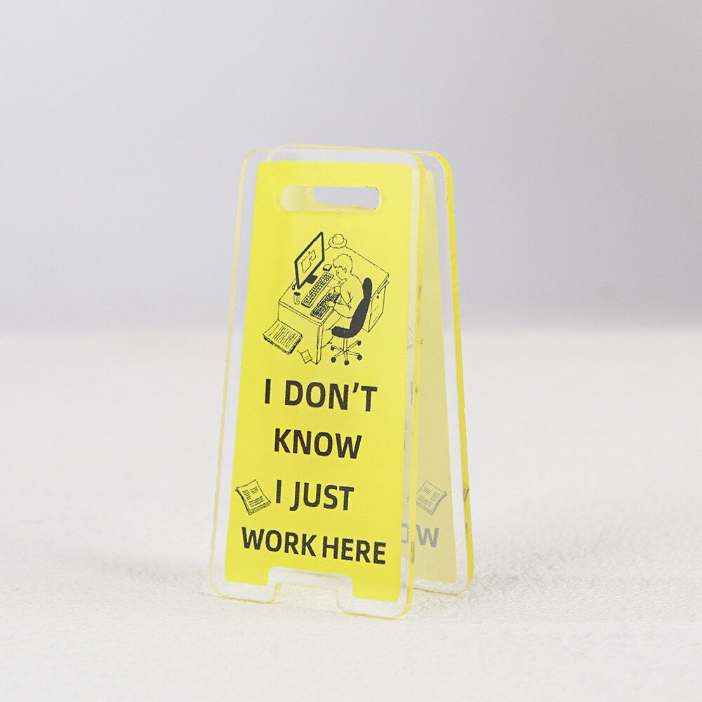 Funny Acrylic Desktop Signs