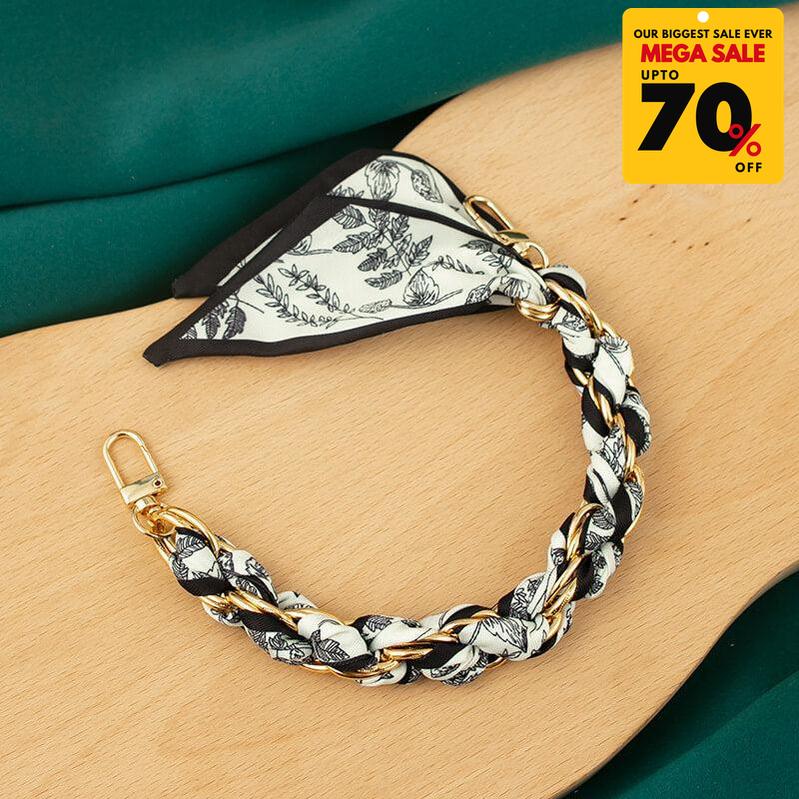 Woven Silk Scarf Mobile Bracelet-DIVERSITY