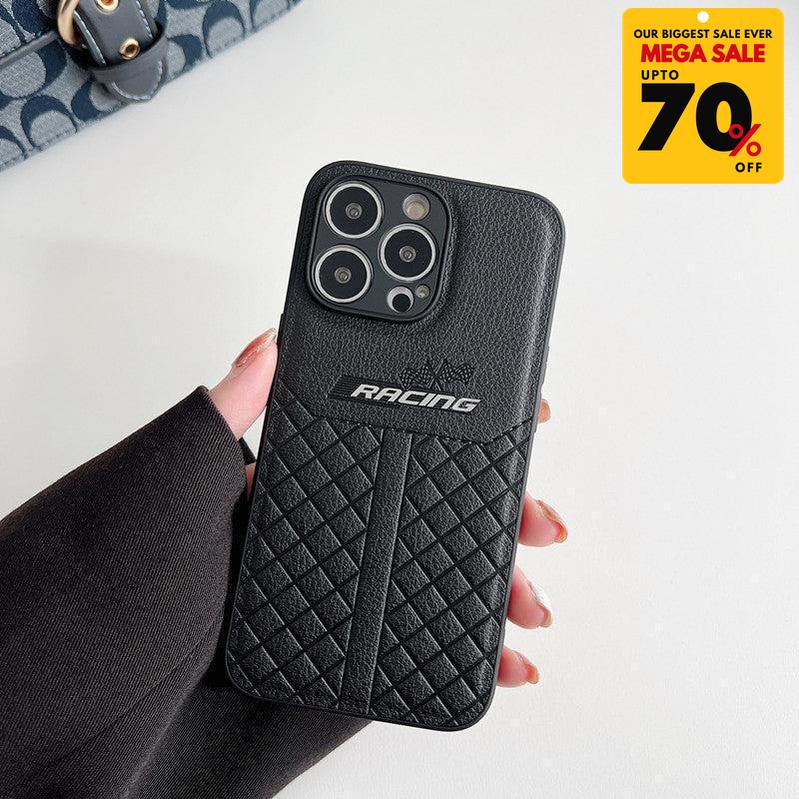 Pattern Leather iPhone Case-DIVERSITY