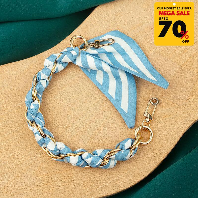 Woven Silk Scarf Mobile Bracelet-DIVERSITY