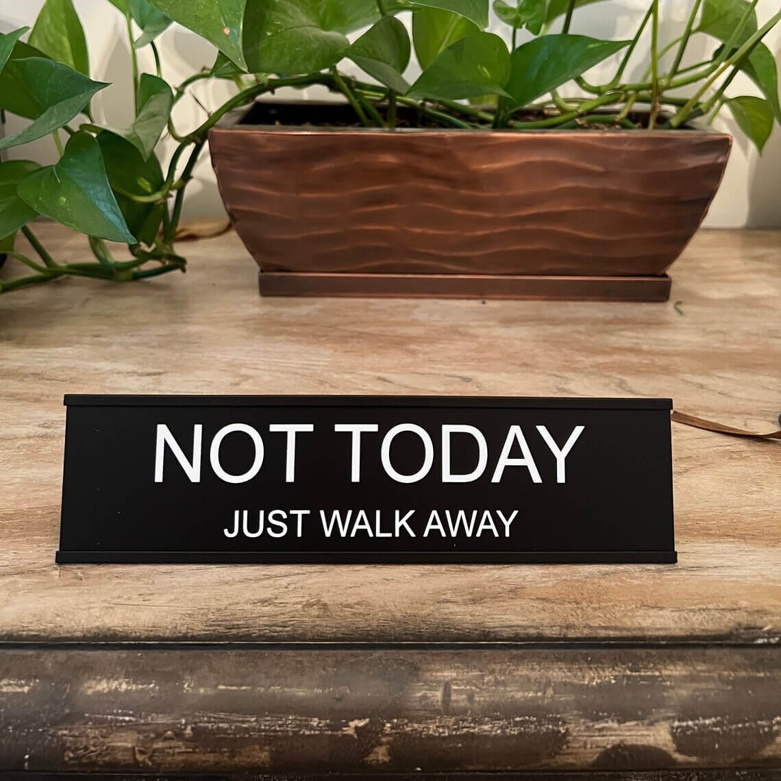 Funny Desk Name Plate