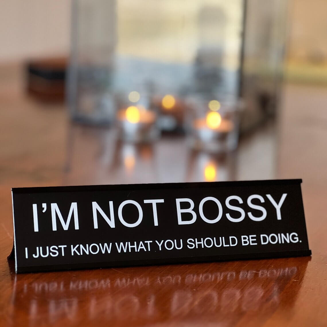 Funny Desk Name Plate