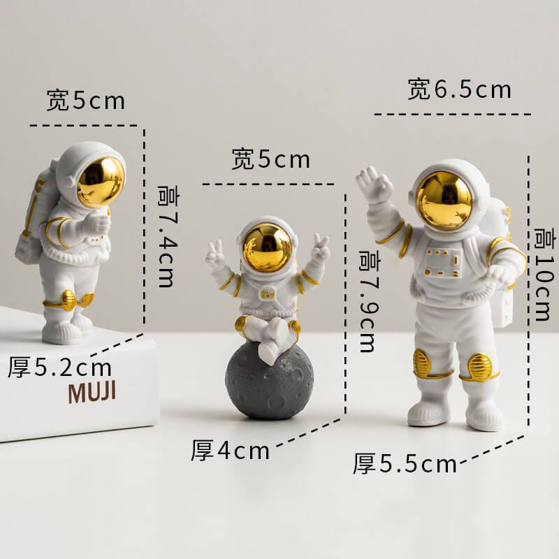 Space Astronaut Desk Figurine