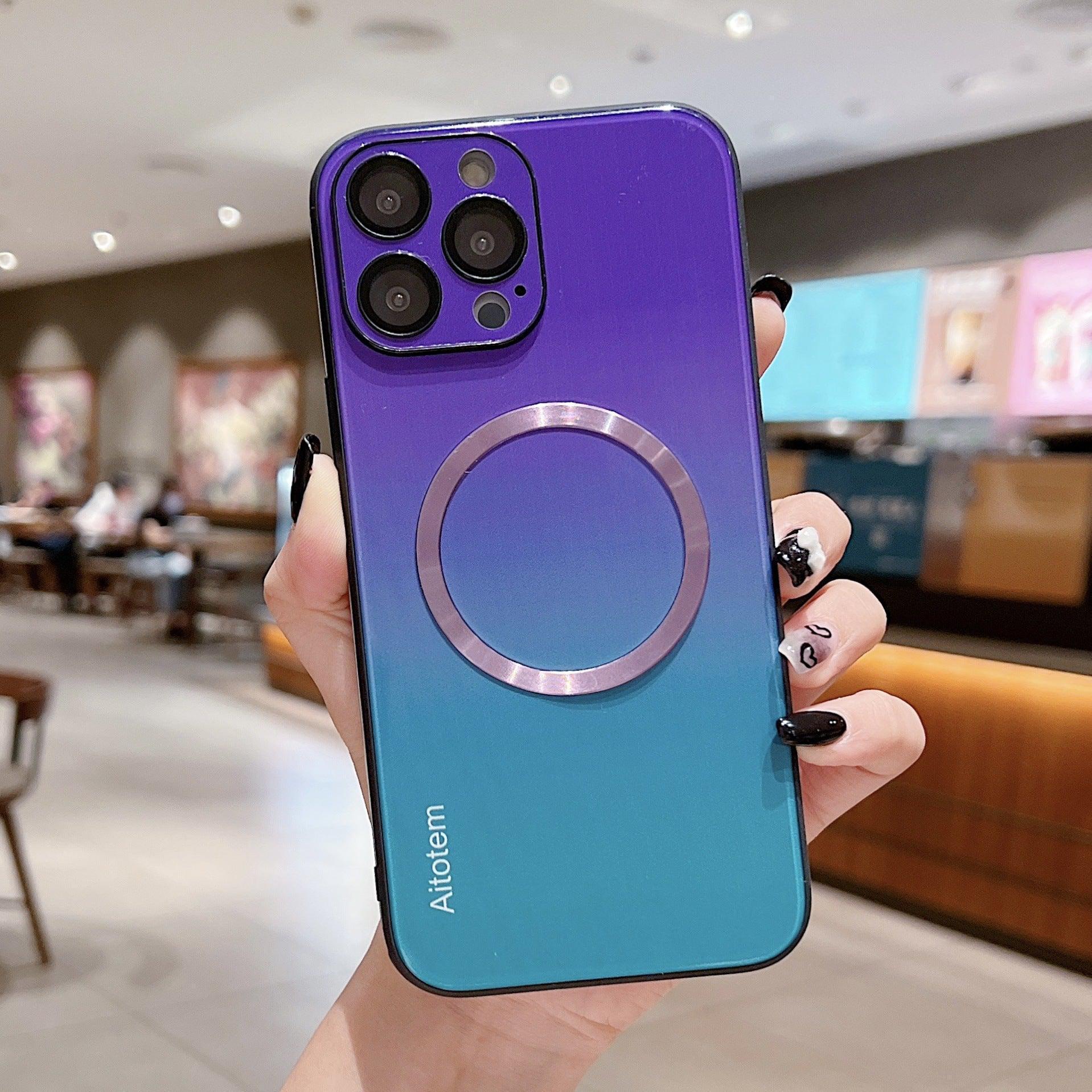 Glossy Gradient iPhone Case-DIVERSITY