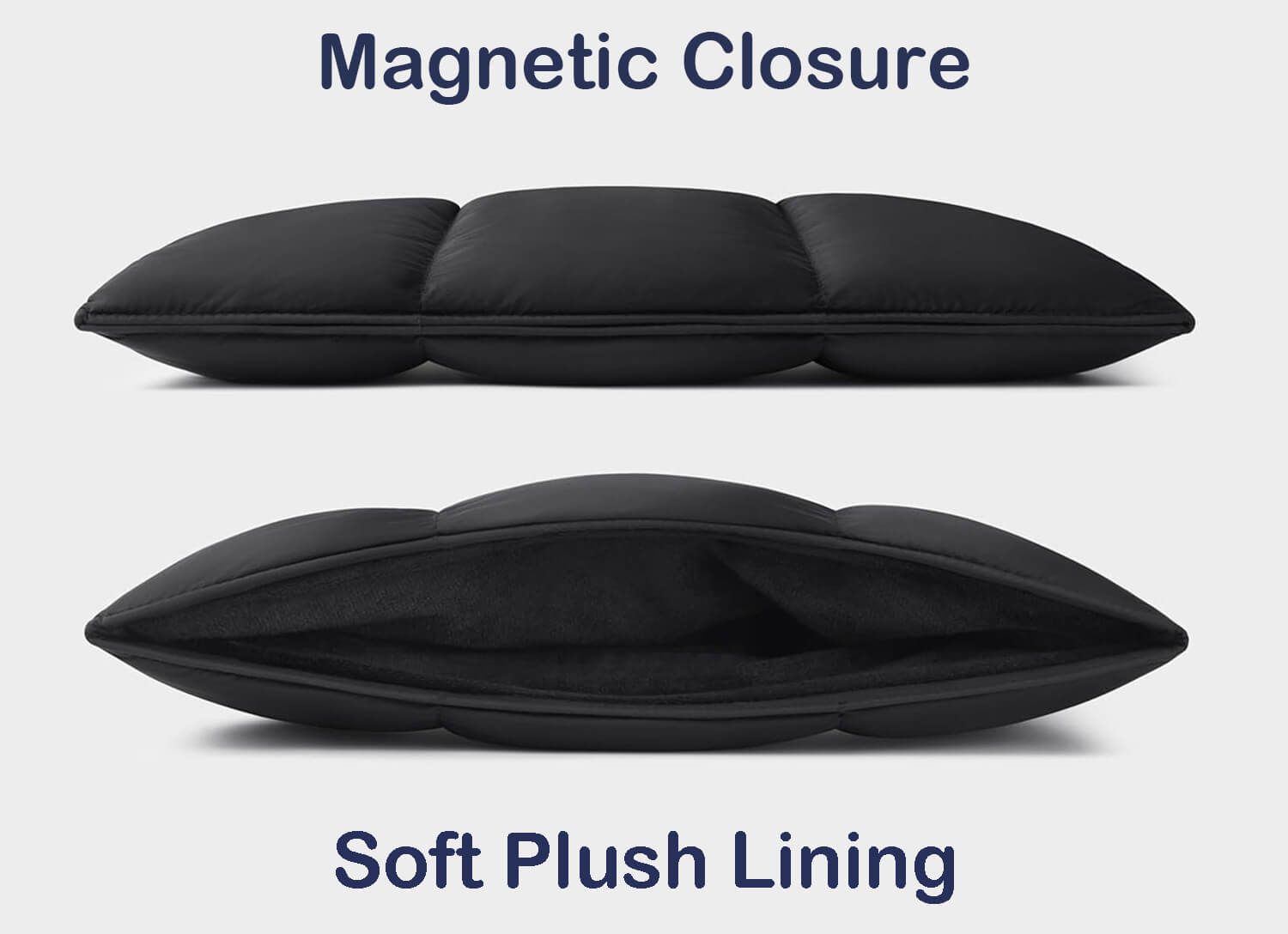 Puffy Laptop Sleeve - Deep Blue