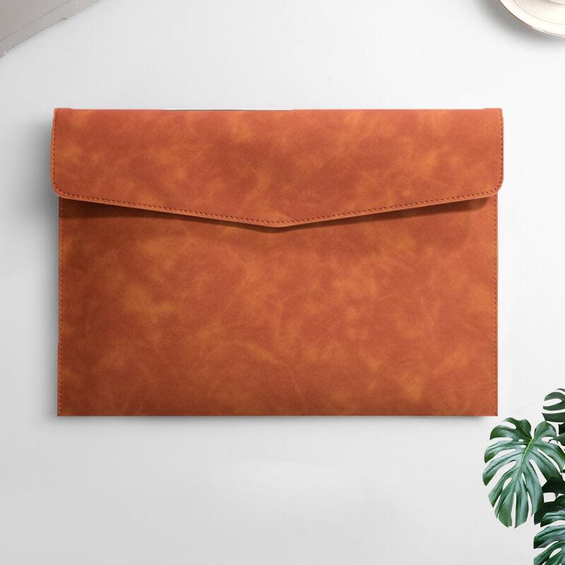 Faux Leather Document File Case