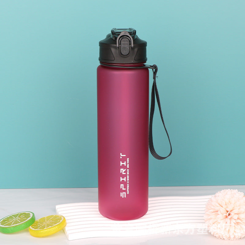 Sports Sipper Water Bottle 25oz - Rose Red