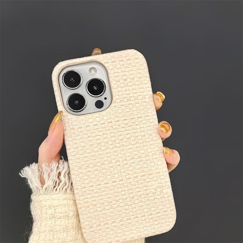 Textured Woven iPhone Case-DIVERSITY