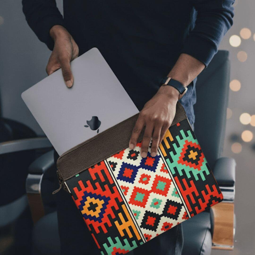 Boho Pattern Laptop Sleeve