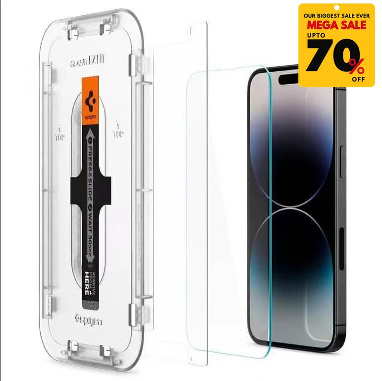 Spigen iPhone Screen Protector with Applicator-DIVERSITY