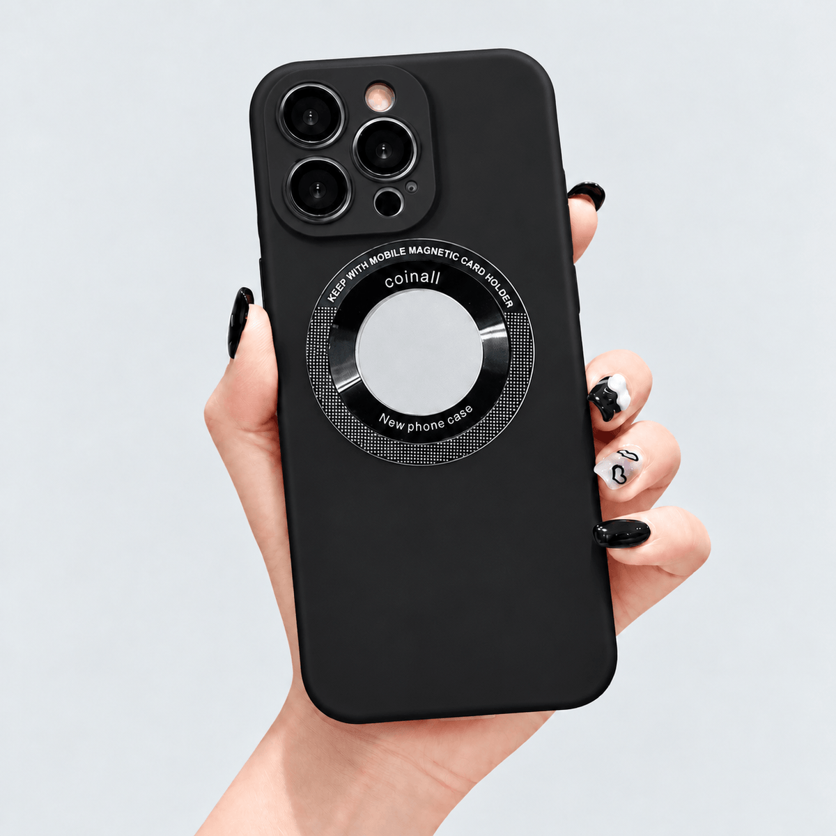 Coinall iPhone Case - Black