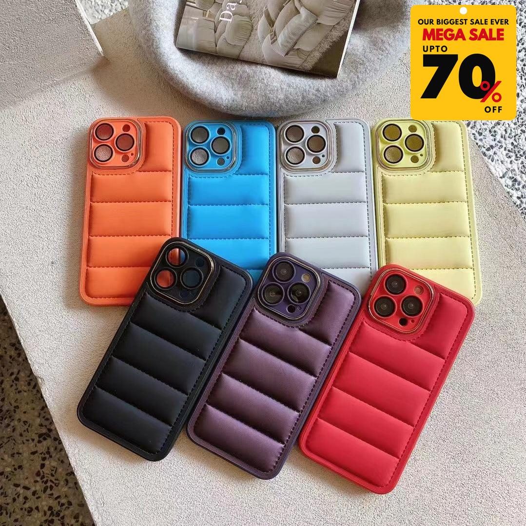 Golden Lens Puffer iPhone Case-DIVERSITY