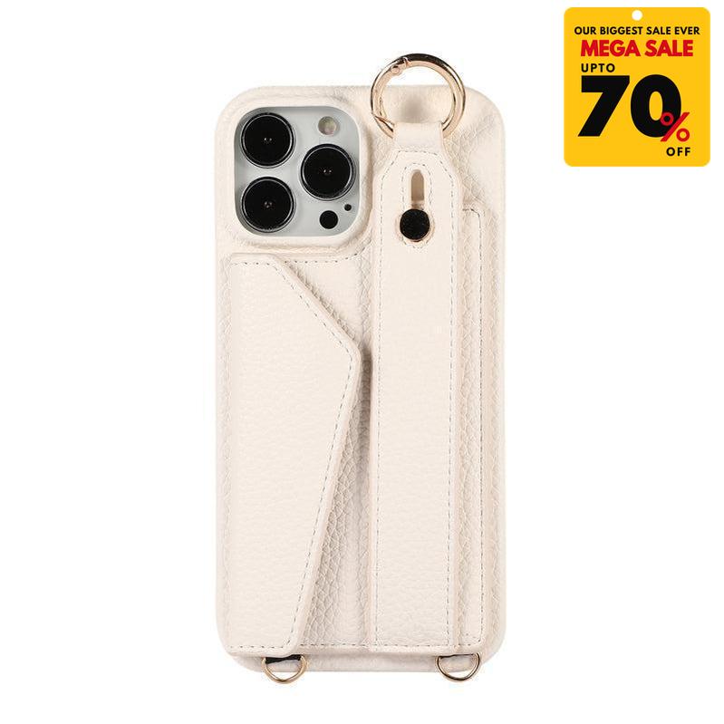 Faux Leather Crossbody Phone Case-DIVERSITY