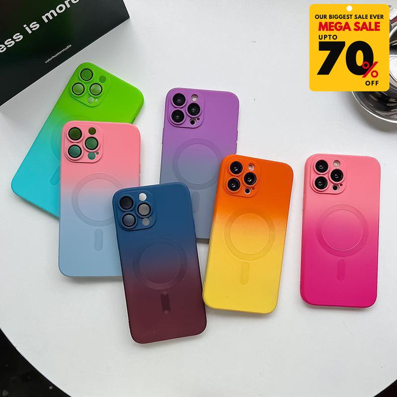 Ombre Silicone iPhone Case-DIVERSITY