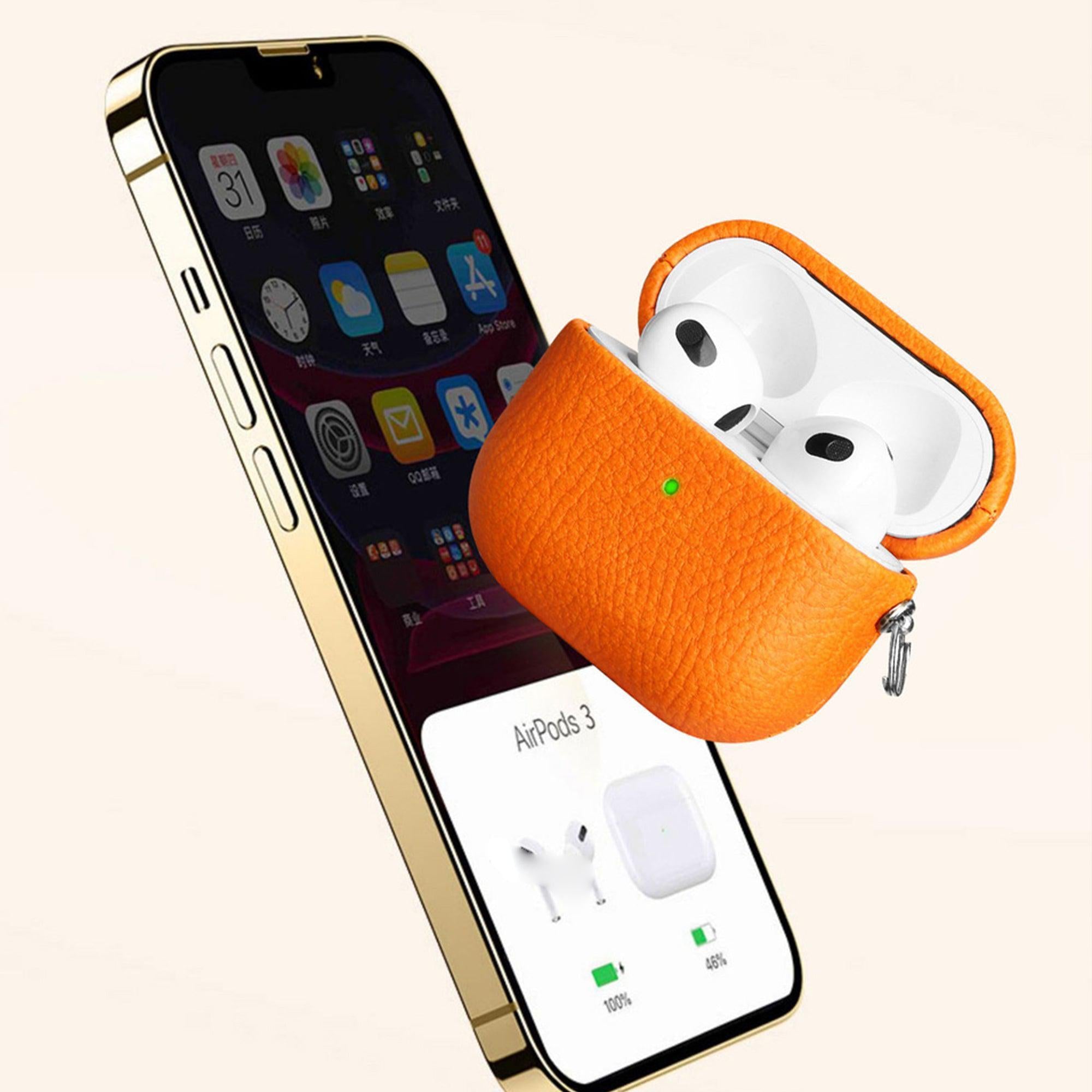 Faux Leather AirPods Case