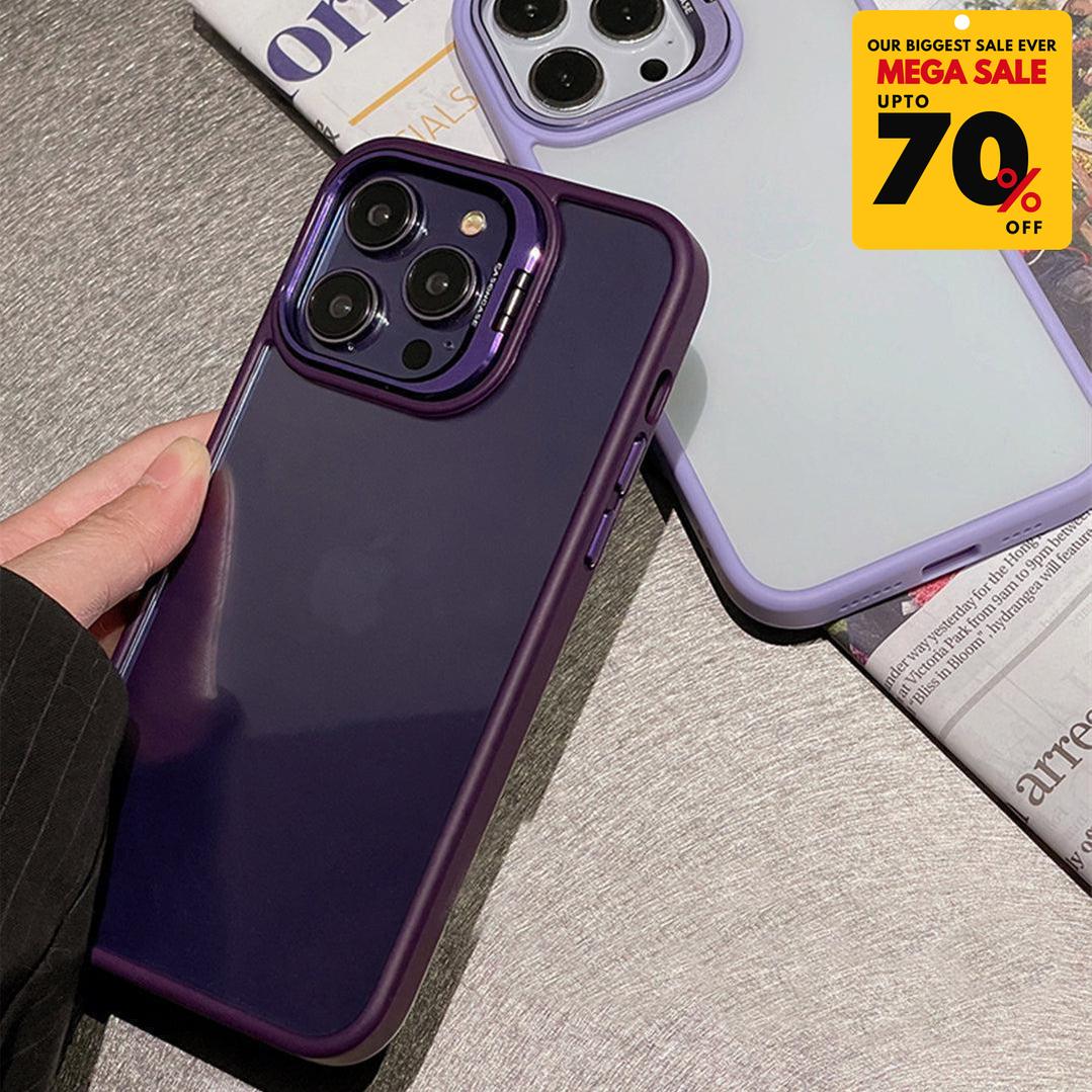 Transparent Lens Ring iPhone Case-DIVERSITY