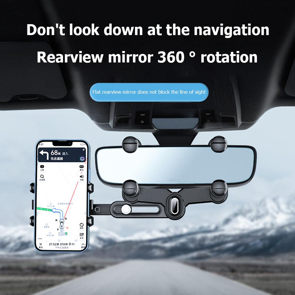 Retractable Car Phone Holder Mount