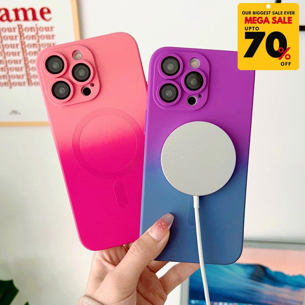 Ombre Silicone iPhone Case-DIVERSITY