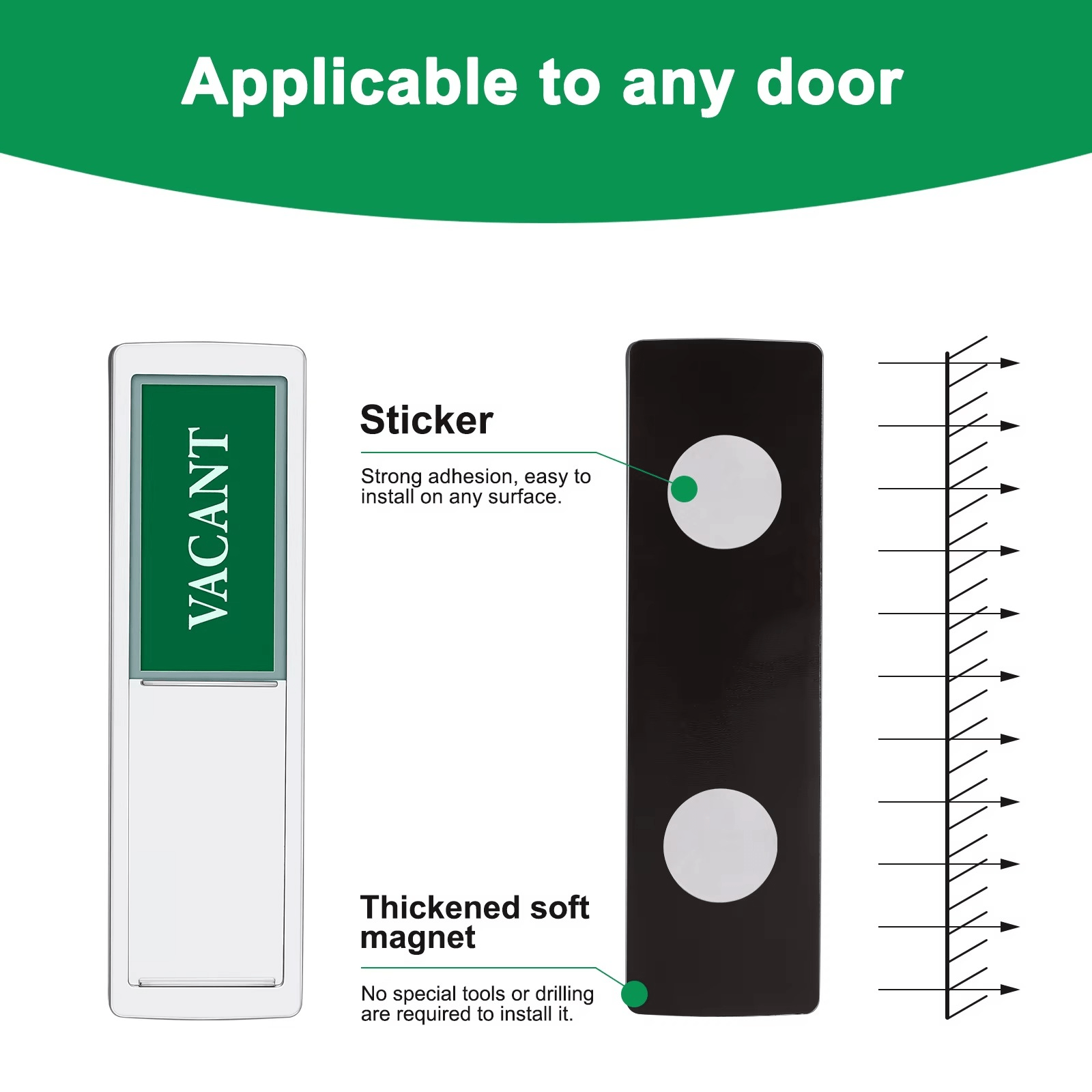 Sliding Door Sign