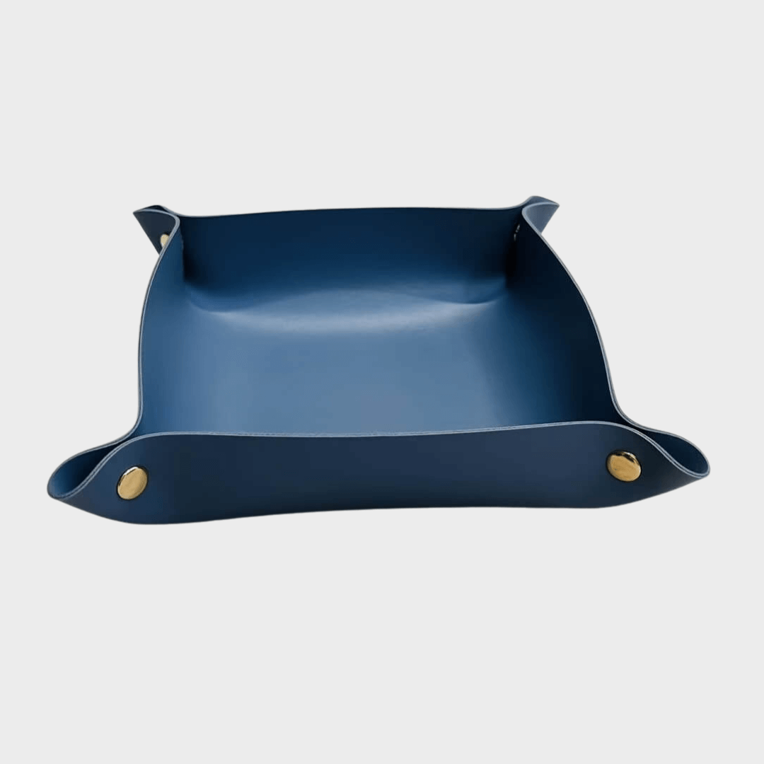 Nordic PU Leather Storage Tray