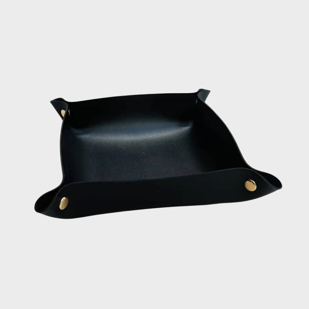 Nordic PU Leather Storage Tray