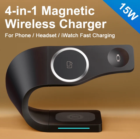 4 in 1 Magnetic Wireless Charging Stand-DIVERSITY