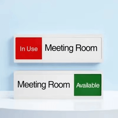 Office Occupancy Door Sign