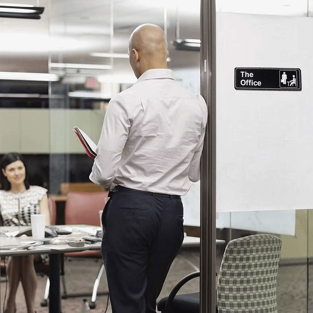 Office Door Sign Sticker