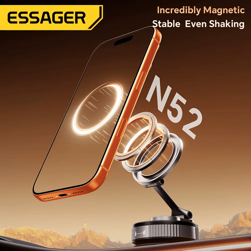 Essager 360° Magnetic Suction Cup Phone Holder