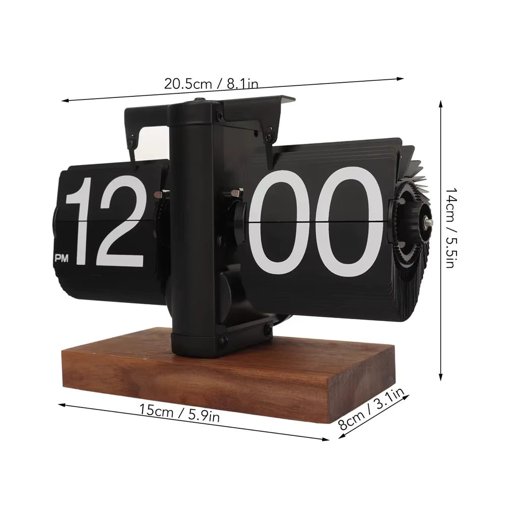 #Color_Full Black - Flat Wooden Design
