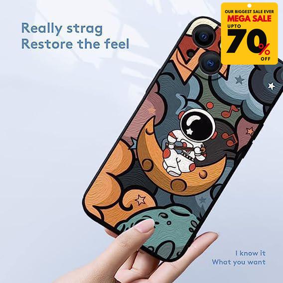 Astronaut Silicone iPhone Case-DIVERSITY