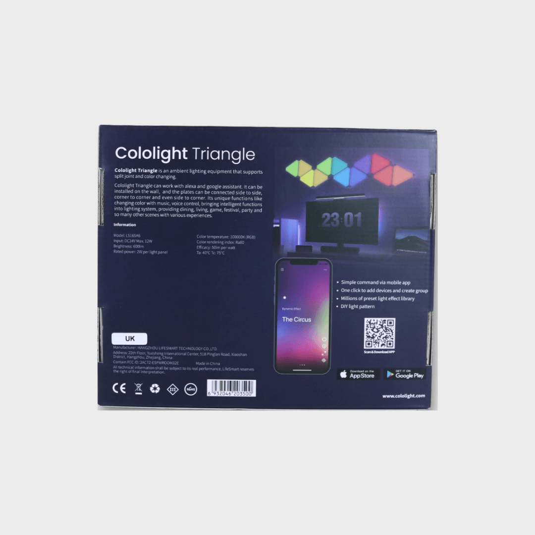 COLOLIGHT Triangle Light 6 PCS Kit