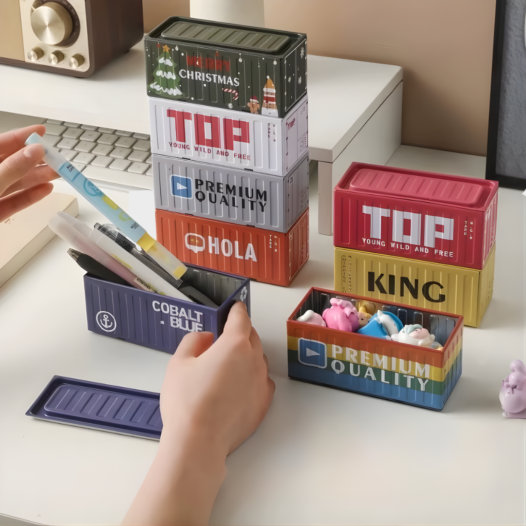 Mini Shipping Container Storage Box