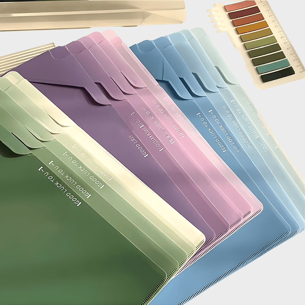 A4 Gradient File Folder Set