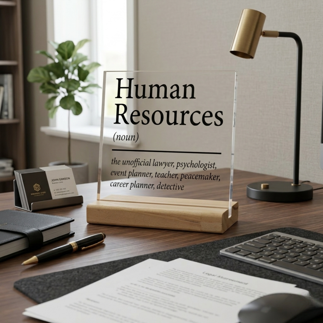 Funny Acrylic Office Desk Plaque